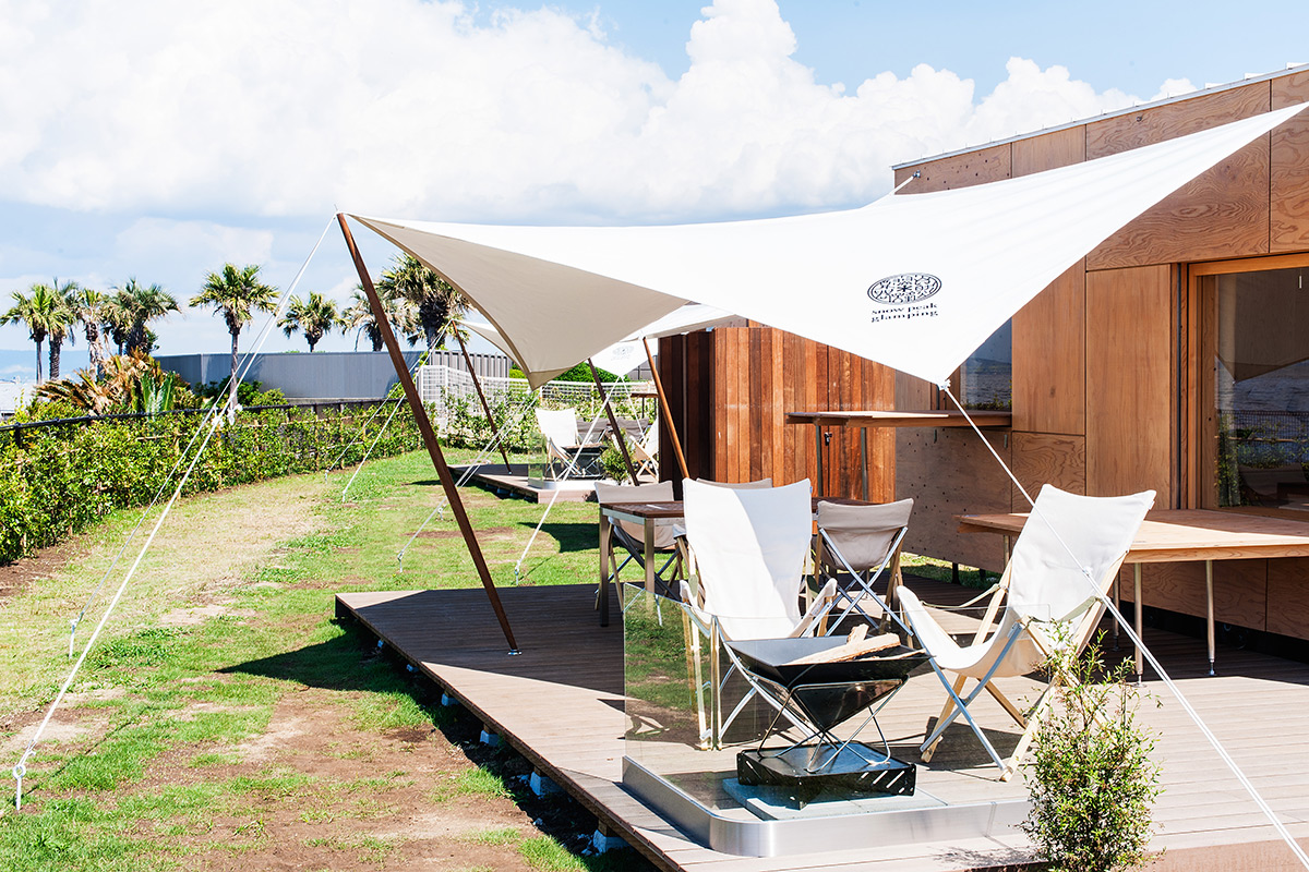 snow peak glamping 京急観音崎 